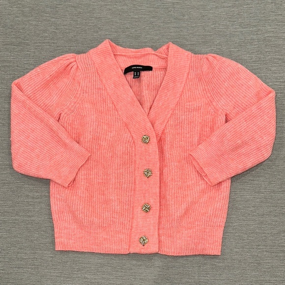 Vero Moda Sweaters - Vero moda klaudia knitted gold button cardigan sweater size XS